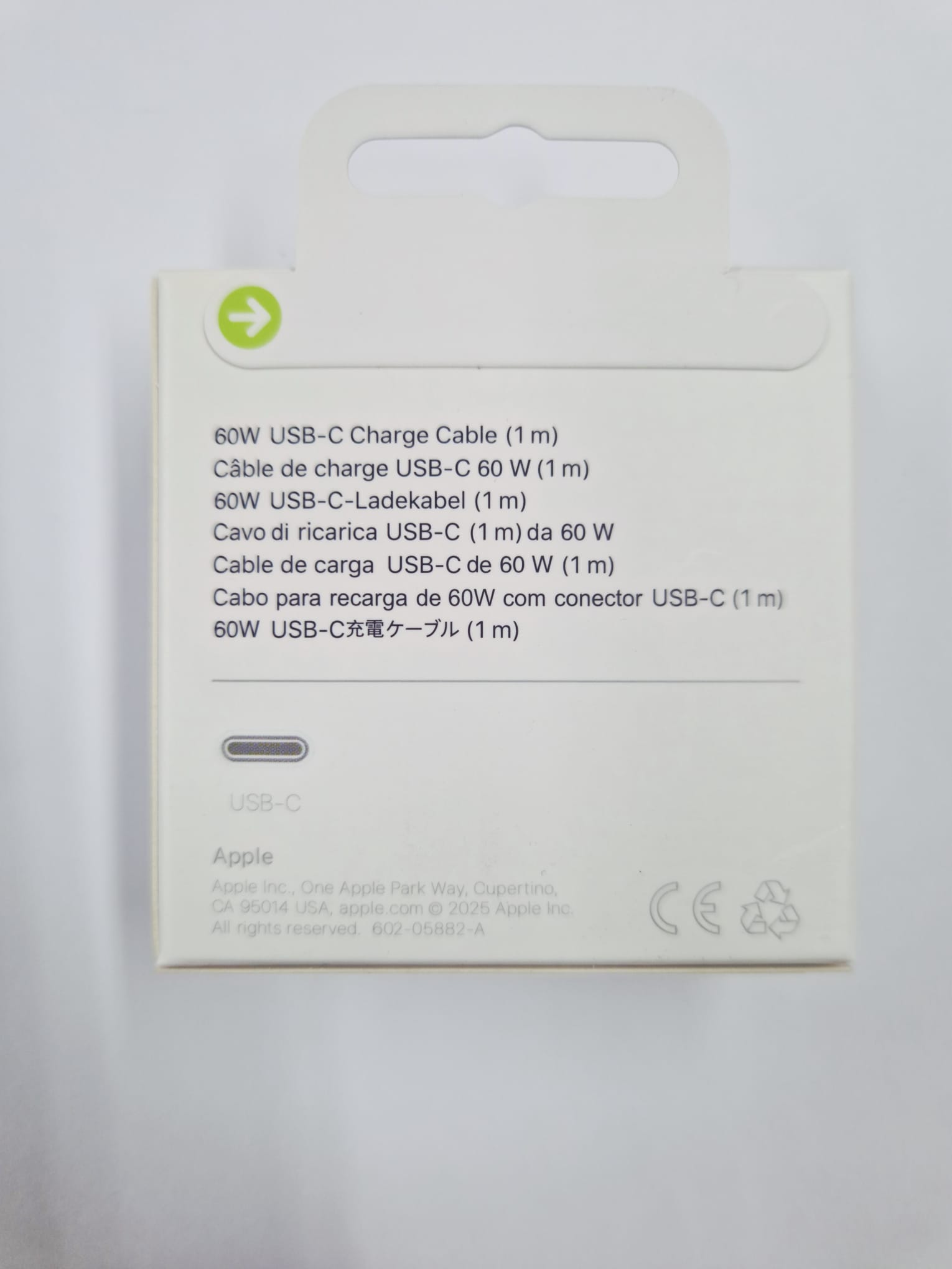 Apple 60W USB-C Cable